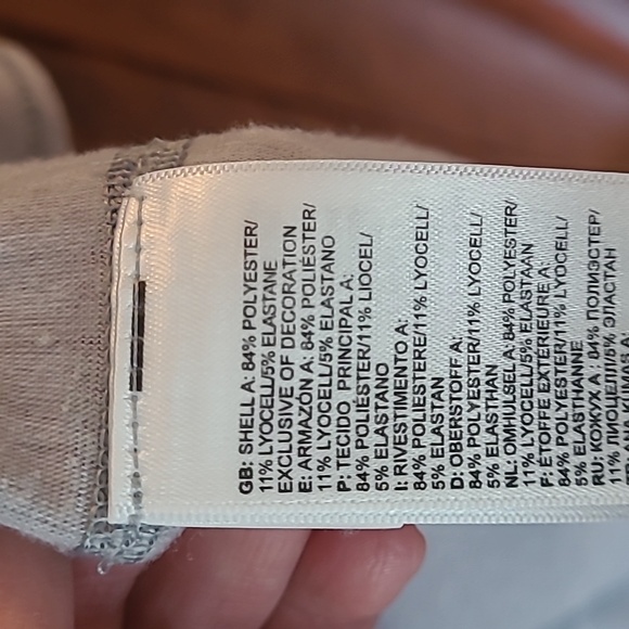 The North Face short sleeve flashdry tee, medium, gray - Picture 3 of 4